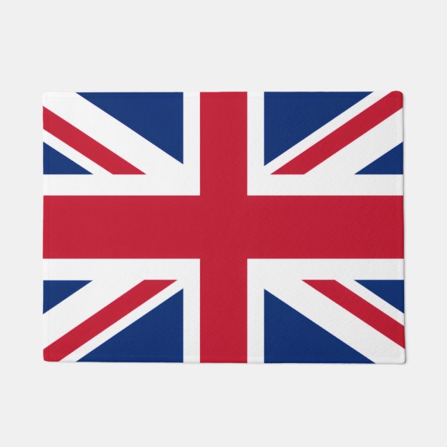 Stolz auf die britische Flagge Fußmatte (Vorderseite)
