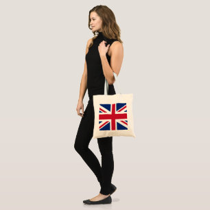 Stolz auf die britische Flagge Tragetasche