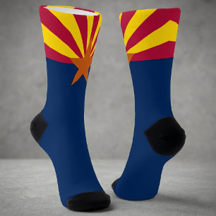 Stolz auf die Flagge des Staates Arizona, stolzer  Socken