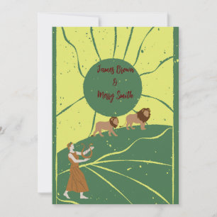 Stolz auf die Hochzeit der Liebe Einladung