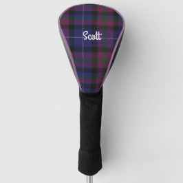 Stolz auf die Karierte Treiberabdeckung von Scotla Golf Headcover
