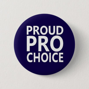 stolz auf die Wahlfreiheit Button