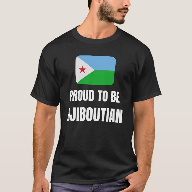 Stolz auf Dschibuti T-Shirt (Vorderseite)