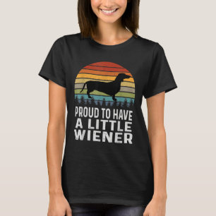 Stolz auf eine kleine Dackel Dackel T-Shirt