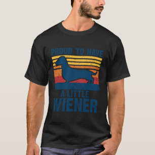 Stolz auf eine kleine Dackel lustige Dackel Hund T-Shirt