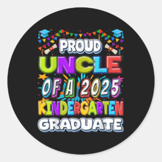 Stolz auf einen Kindergarten 2025 - Grad Runder Aufkleber
