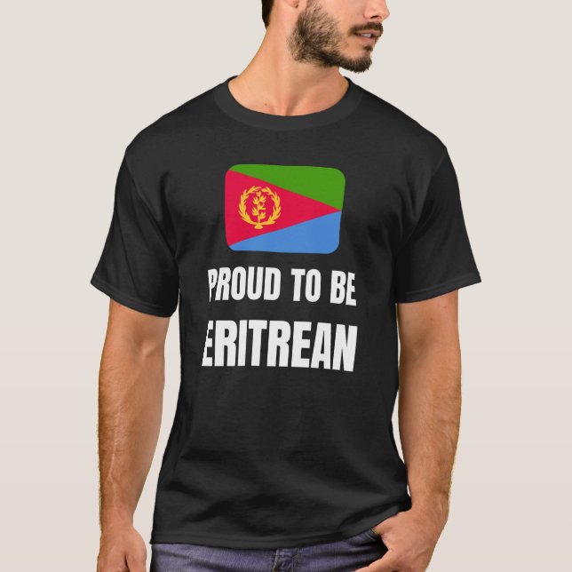 Stolz auf Eritreer T-Shirt (Vorderseite)