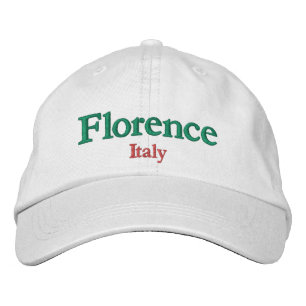 Stolz auf Florenz Italien Bestickte Baseballkappe