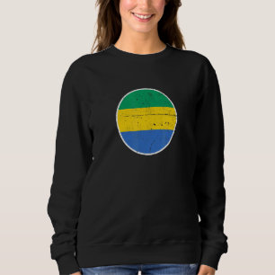 Stolz auf Gabun Flagge Gabuns Sweatshirt