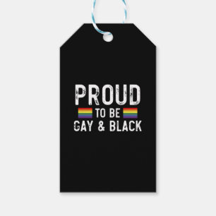 Stolz auf Gay und Black Pride Monat 2025 Geschenkanhänger