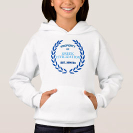 Stolz auf Griechisch - Eigentum der griechischen Z Hoodie
