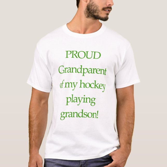 Stolz auf Hockey-Enkel T-Shirt (Vorderseite)