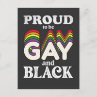 Stolz auf Homosexualität und schwarze LGBT