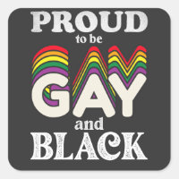 Stolz auf Homosexualität und schwarze LGBT