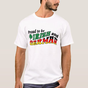 Stolz auf Iren und Deutsche T-Shirt