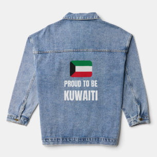 Stolz auf Kuwaiter Jeansjacke
