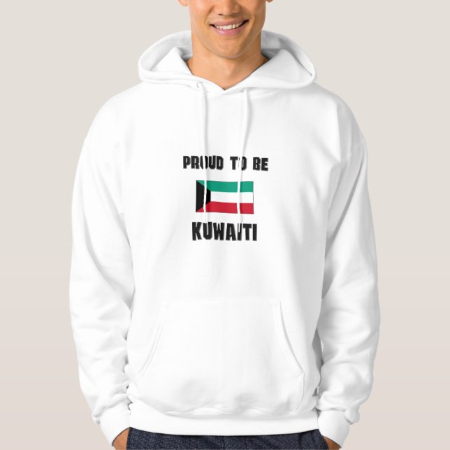 Stolz auf KUWAITI Hoodie (Vorderseite)