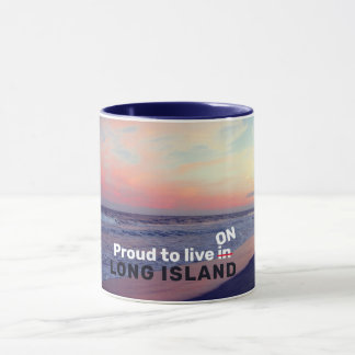 Stolz, auf Long Island zu leben Tasse