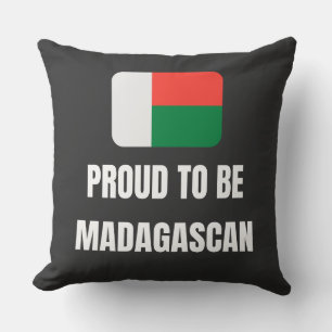 Stolz auf Madagaskar Kissen