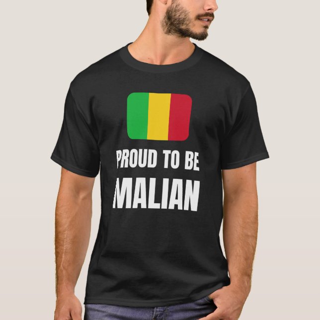 Stolz auf Mali T-Shirt (Vorderseite)