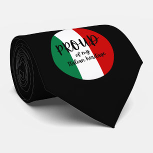 Stolz auf mein italienisches Erbe Krawatte