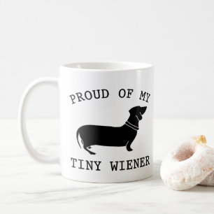 Stolz auf mein kleines Wiener-Funny-Dachshund-Zita Kaffeetasse