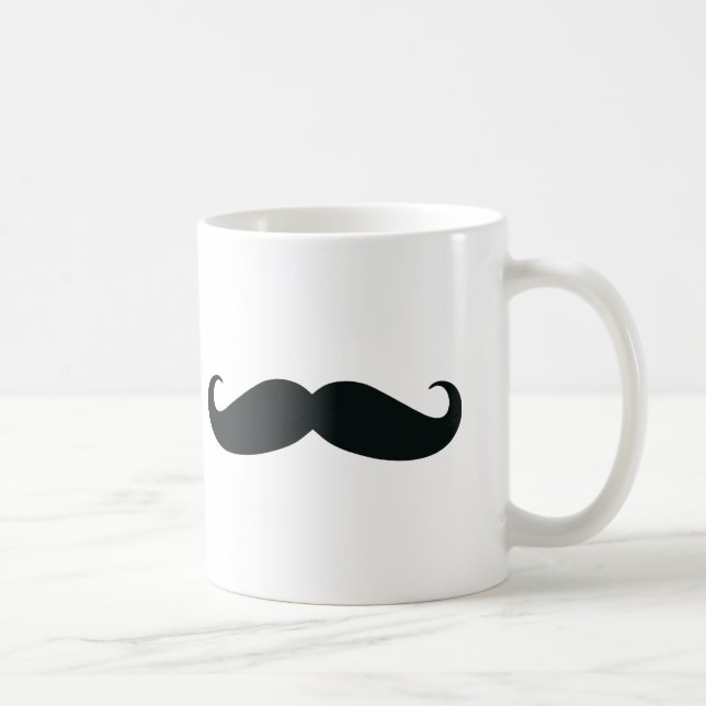 Stolz auf mein Stache….Schnurrbart Kaffeetasse (Rechts)