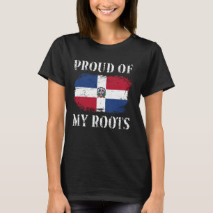 Stolz auf meine Dominikanische Republik Roots Domi T-Shirt