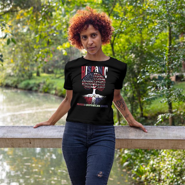 Stolz auf meine dominikanische Republikanerin wurz T-Shirt (Von Creator hochgeladen)