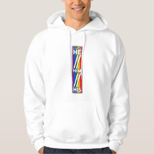 Stolz auf meine Pronomen ist Er sein Sein Hoodie