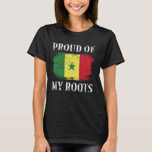 Stolz auf meine senegalesischen Wurzeln Senegalesi T-Shirt