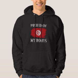Stolz auf meine tunesische Roots-tunesische Flagge Hoodie