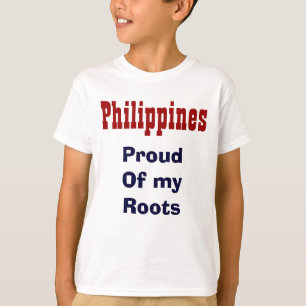 Stolz auf meine Wurzeln Philippinen-T - Shirt