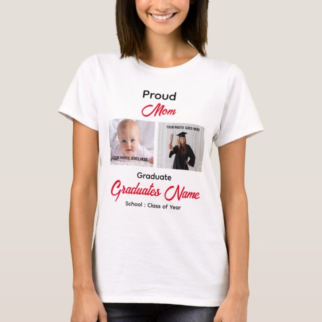 Stolz auf meinen Abschluss T-Shirt (Vorderseite)