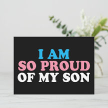 Stolz auf meinen Transgender-Sohn-Unterstützer