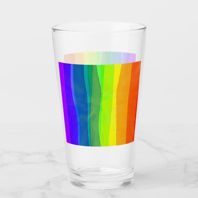 Stolz auf mich - LGBTQIA-Stolz Glas (Vorderseite)