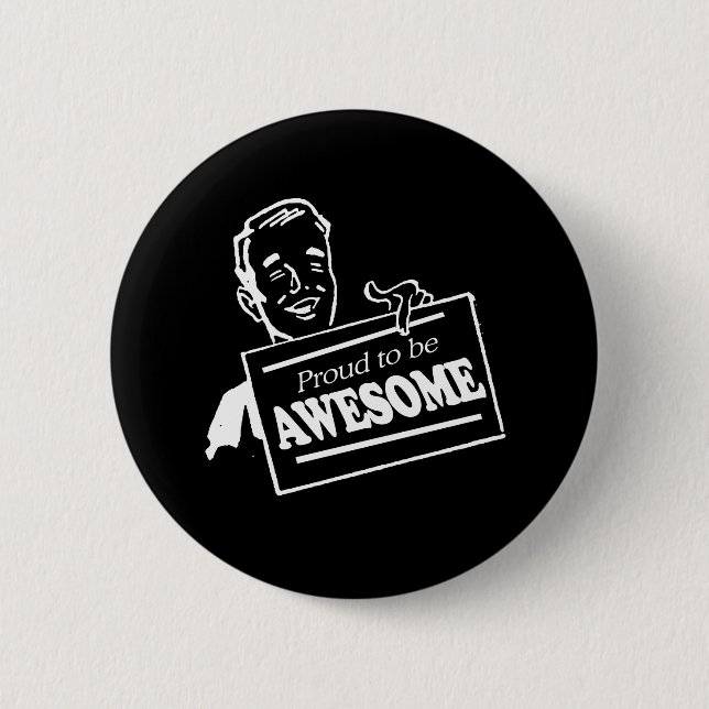 STOLZ AUF PHANTASTISCHEN T - SHIRT BUTTON (Vorderseite)