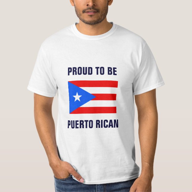 Stolz auf Puerto Rico T-Shirt (Vorderseite)