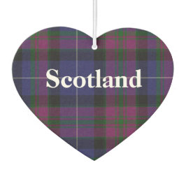 Stolz auf Schottland Tartan Kariert Air Freshener Autolufterfrischer