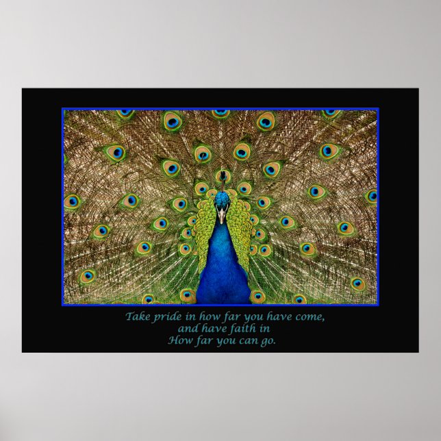 Stolz auf sich selbst poster (Vorne)