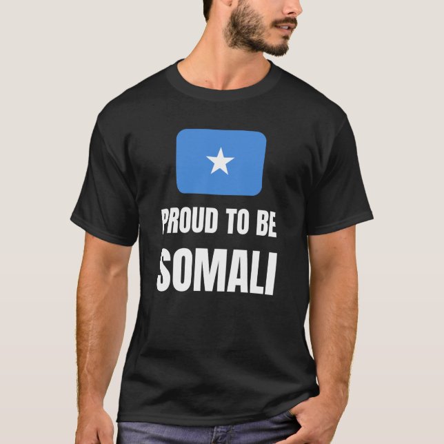 Stolz auf Somali T-Shirt (Vorderseite)