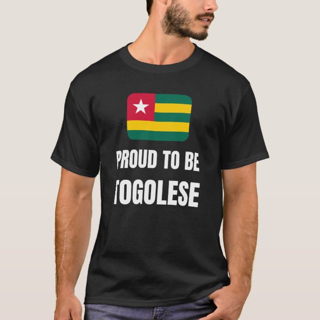 Stolz auf Togolisch T-Shirt (Vorderseite)