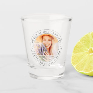 Stolz auf unser Graduate 20XX Modernes Abschluss F Schnapsglas