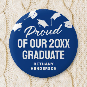 Stolz auf unser Graduate Blue 2025 Button