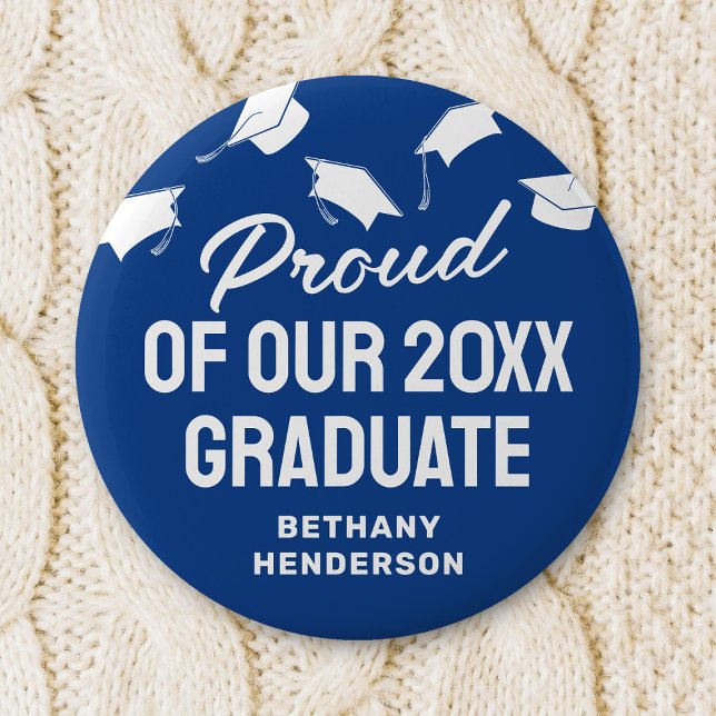 Stolz auf unser Graduate Blue 2025 Button (Von Creator hochgeladen)
