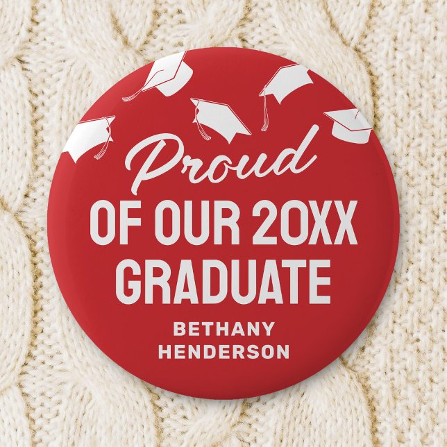 Stolz auf unser Graduate Red 2025 Button (Von Creator hochgeladen)