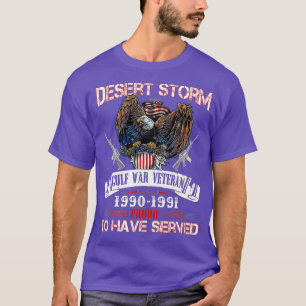 Stolz auf Veteranen des Desert Storm Persischen Go T-Shirt