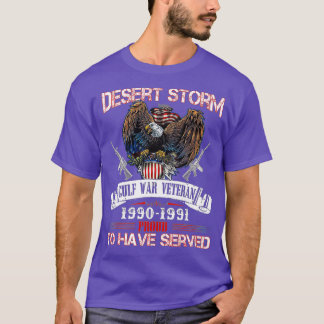 Stolz auf Veteranen des Desert Storm Persischen Go T-Shirt