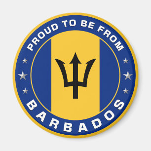 Stolz aus Barbados Magnet