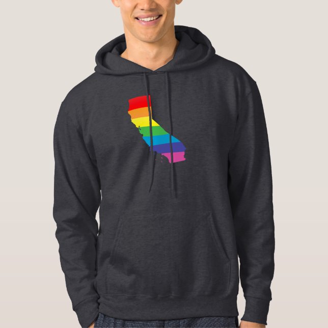 Stolz aus Kalifornien. Hoodie (Vorderseite)